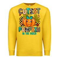Lemon Cutest Pumpkin In The Patch Premium Sweatshirt - texasbilliewilder
