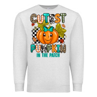 Oatmeal Heather Cutest Pumpkin In The Patch Premium Sweatshirt - texasbilliewilder