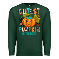 Sports Green Cutest Pumpkin In The Patch Premium Sweatshirt - texasbilliewilder