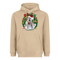 Mushroom ghost dead inside but it’s christmas boojee Heavyweight Hoodie - Zillion Design Studio