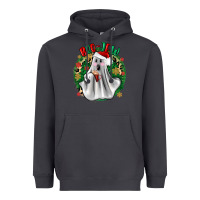 Smoke ghost dead inside but it’s christmas boojee Heavyweight Hoodie - Zillion Design Studio