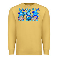 Antique Gold autism gnomes Premium Sweatshirt - Zillion Design Studio
