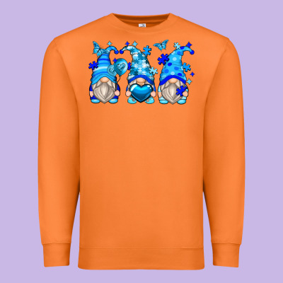 Autism Gnomes Premium Sweatshirt Designed By Zillion Design Studio