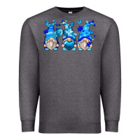 Charcoal Heather autism gnomes Premium Sweatshirt - Zillion Design Studio