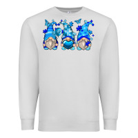 Dove Grey autism gnomes Premium Sweatshirt - Zillion Design Studio