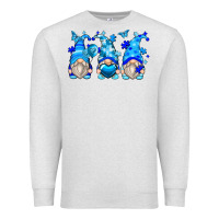 Oatmeal Heather autism gnomes Premium Sweatshirt - Zillion Design Studio