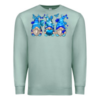 Seafoam autism gnomes Premium Sweatshirt - Zillion Design Studio