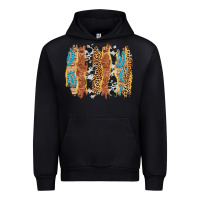 Black western brushstrokes Urban Hoodie - AdoDesignShop