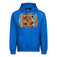 Cobalt western brushstrokes Urban Hoodie - AdoDesignShop