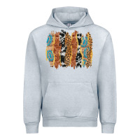 Heather Grey western brushstrokes Urban Hoodie - AdoDesignShop