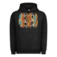 Pigment Black western brushstrokes Urban Hoodie - AdoDesignShop