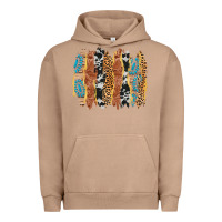 Pigment Burro western brushstrokes Urban Hoodie - AdoDesignShop