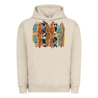 Pigment French Oak western brushstrokes Urban Hoodie - AdoDesignShop