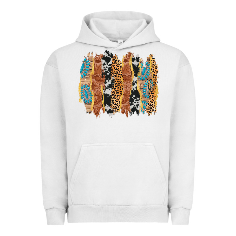 Western Brushstrokes Urban Hoodie by AdoDesignShop | Teevron