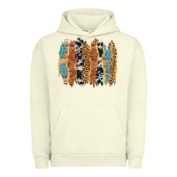 Pigment Pistachio western brushstrokes Urban Hoodie - AdoDesignShop