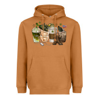 Meerkat coffee cups army Heavyweight Hoodie - texasbilliewilder