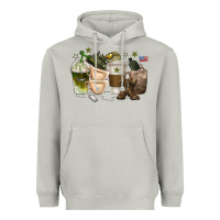Moon Dust coffee cups army Heavyweight Hoodie - texasbilliewilder