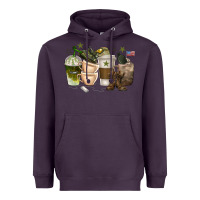 Plum coffee cups army Heavyweight Hoodie - texasbilliewilder