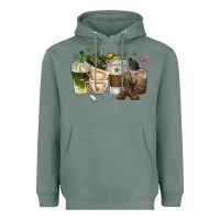Sage coffee cups army Heavyweight Hoodie - texasbilliewilder