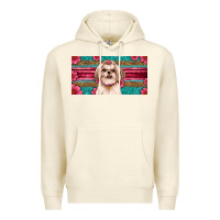 Sandshell shih tzu license plate Premium Hoodie - Artiststas