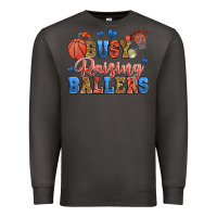 Smoke busy raising ballers basketball Premium Sweatshirt - Zillion Design Studio