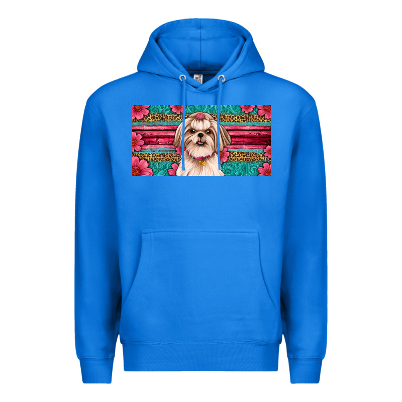 Shih Tzu License Plate Premium Hoodie by Artiststas | Teevron