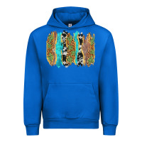 Cobalt western brushstrokes Urban Hoodie - AdoDesignShop