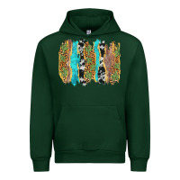 Forest Green western brushstrokes Urban Hoodie - AdoDesignShop