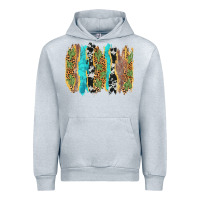 Heather Grey western brushstrokes Urban Hoodie - AdoDesignShop