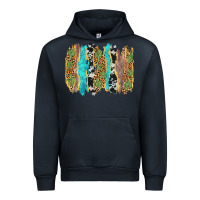 Navy western brushstrokes Urban Hoodie - AdoDesignShop