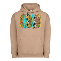 Pigment Burro western brushstrokes Urban Hoodie - AdoDesignShop