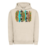 Pigment French Oak western brushstrokes Urban Hoodie - AdoDesignShop