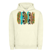 Pigment Pistachio western brushstrokes Urban Hoodie - AdoDesignShop
