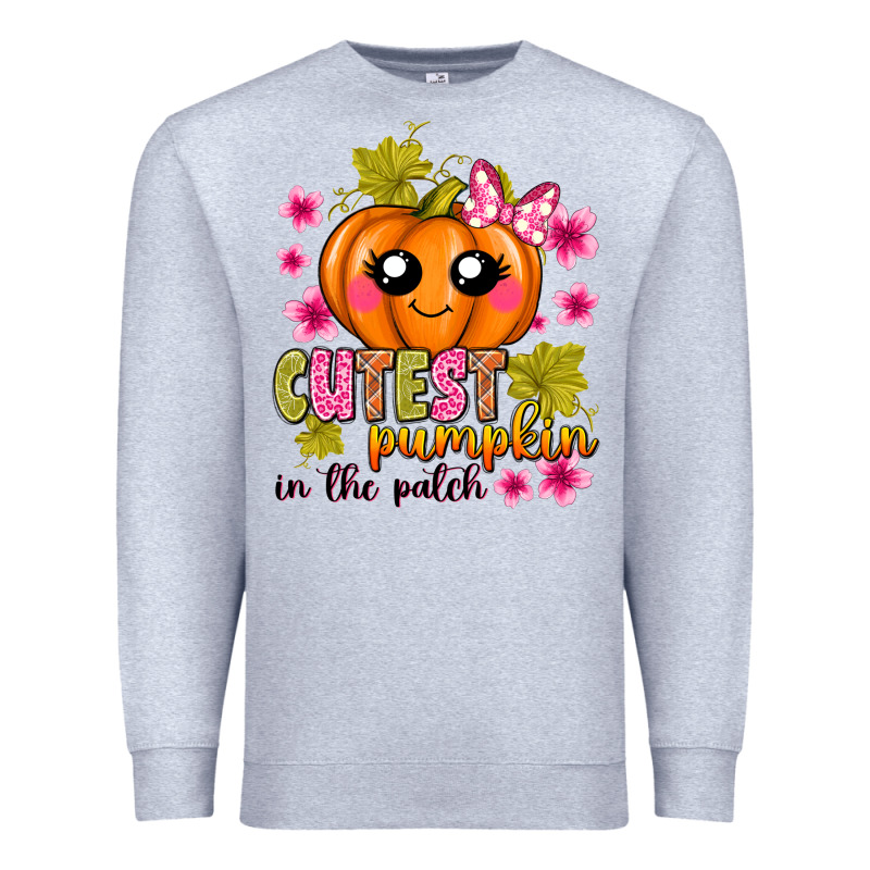 Cutest Pumpkin In The Patch Premium Sweatshirt by texasbilliewilder | Teevron