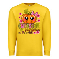 Lemon Cutest Pumpkin In The Patch Premium Sweatshirt - texasbilliewilder