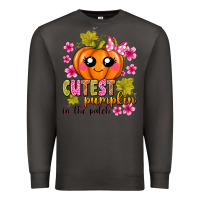 Smoke Cutest Pumpkin In The Patch Premium Sweatshirt - texasbilliewilder