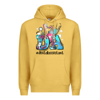 Antique Gold da dental assistant Premium Hoodie - AdoDesignShop