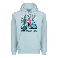 Blue Mist da dental assistant Premium Hoodie - AdoDesignShop