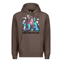 Coffee da dental assistant Premium Hoodie - AdoDesignShop