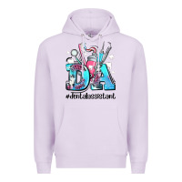 Lilac da dental assistant Premium Hoodie - AdoDesignShop