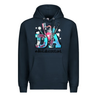 Navy da dental assistant Premium Hoodie - AdoDesignShop