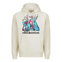 Oatmeal Heather da dental assistant Premium Hoodie - AdoDesignShop