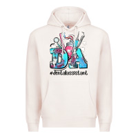 Pale Pink da dental assistant Premium Hoodie - AdoDesignShop