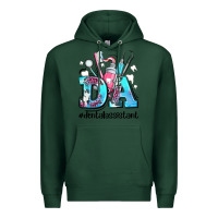 Sports Green da dental assistant Premium Hoodie - AdoDesignShop
