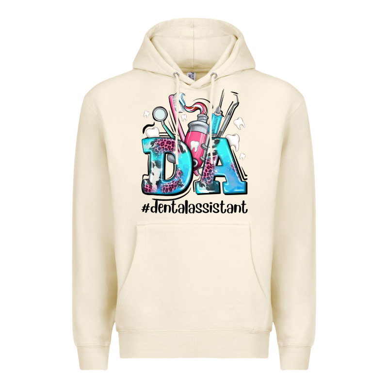 Da Dental Assistant Premium Hoodie by AdoDesignShop | Teevron