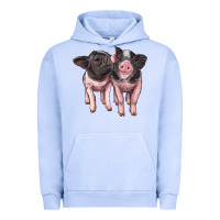 Pigment Grape Ice cute baby pigs Urban Hoodie - Artiststas