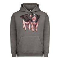 Pigment Tornado cute baby pigs Urban Hoodie - Artiststas