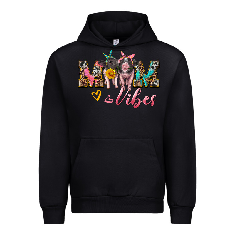 Mom Vibes Baby Pigs Urban Hoodie by Artiststas | Teevron