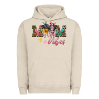 Pigment French Oak mom vibes baby pigs Urban Hoodie - Artiststas