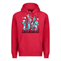 Cardinal d h dental hygienist Premium Hoodie - AdoDesignShop